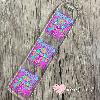 UV DTF Decal - Bobcats Colorful Mascot Bookmark Weefers