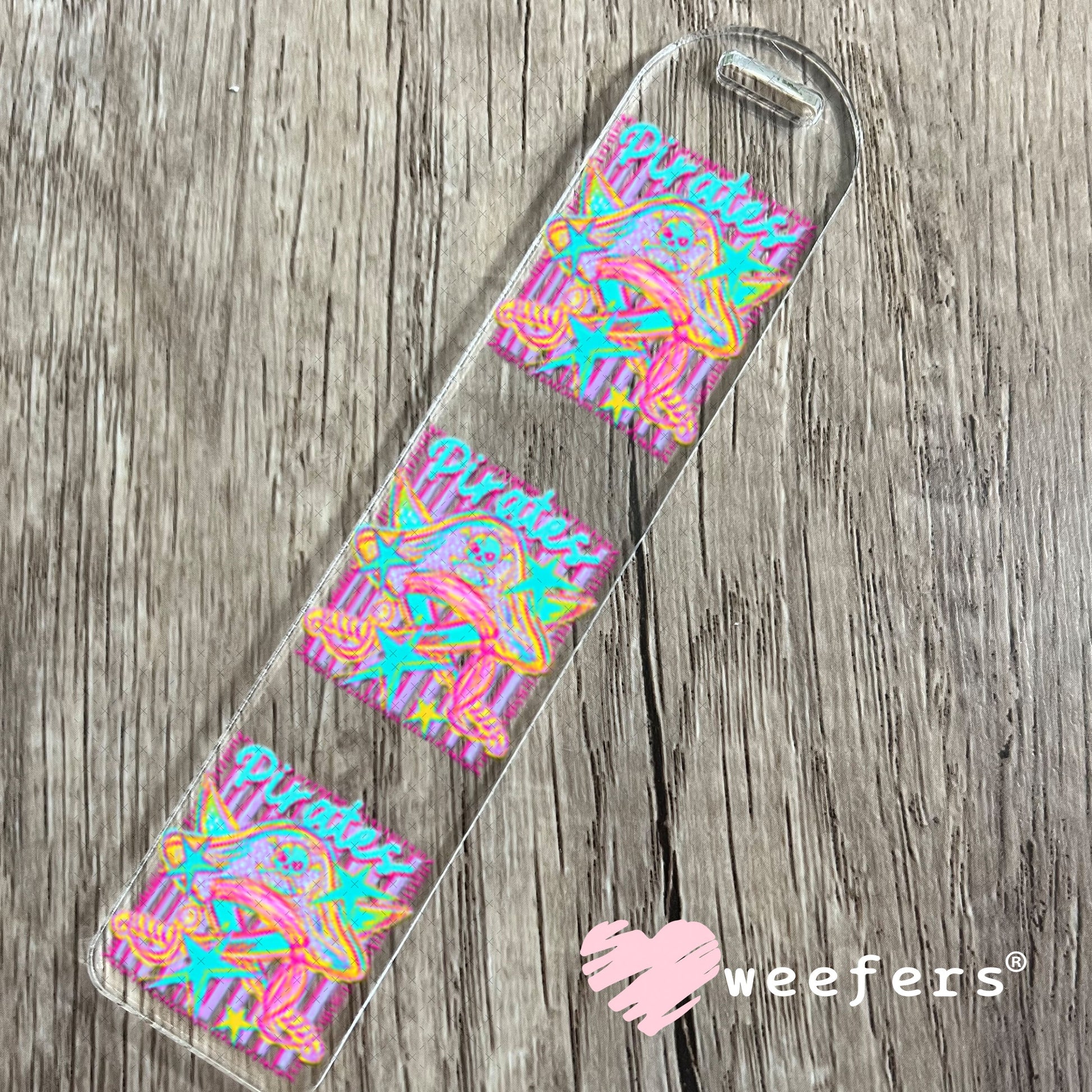 UV DTF Decal - Pirates Colorful Mascot Bookmark Weefers