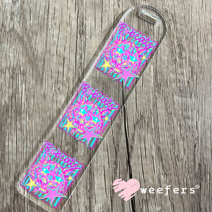 UV DTF Decal - Bobcats Colorful Mascot Bookmark Weefers