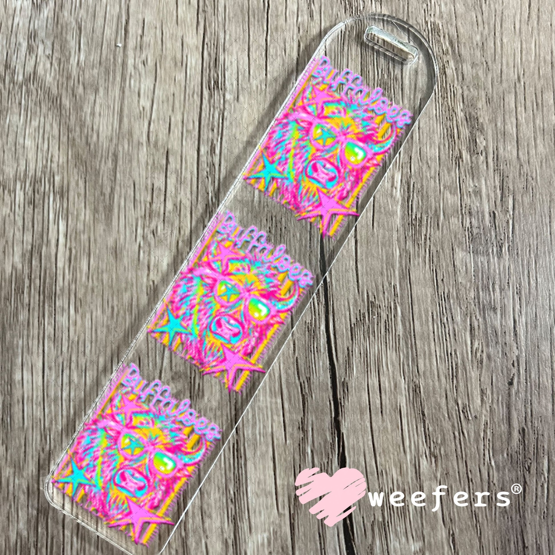 UV DTF Decal - Buffaloes Colorful Mascot Bookmark Weefers