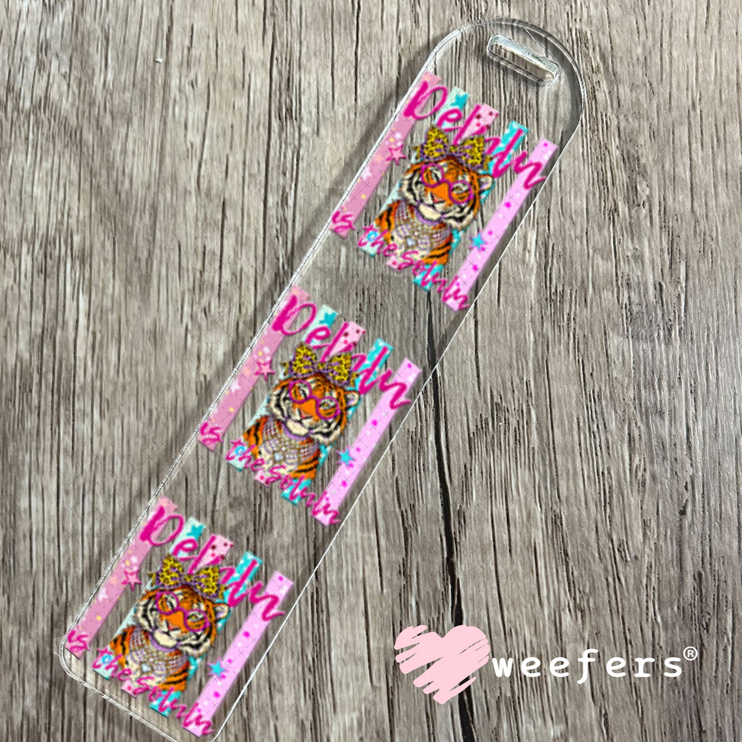 UV DTF Decal - Delulu is the Solulu Bookmark Weefers