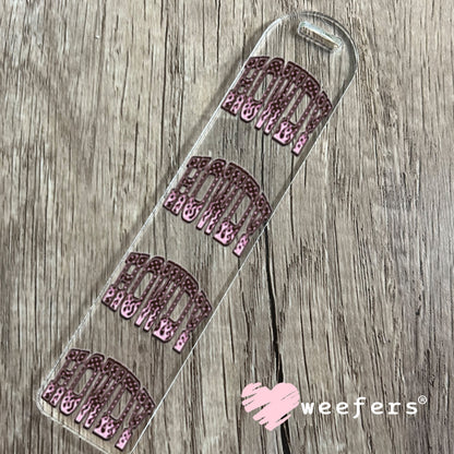 UV DTF Cup Wraps - Howdy Pink Bookmark Weefers