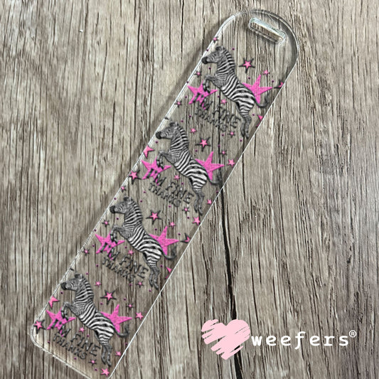 UV DTF Cup Wraps - I'm Fine Thanks - Weefers Exclusive Bookmark Weefers