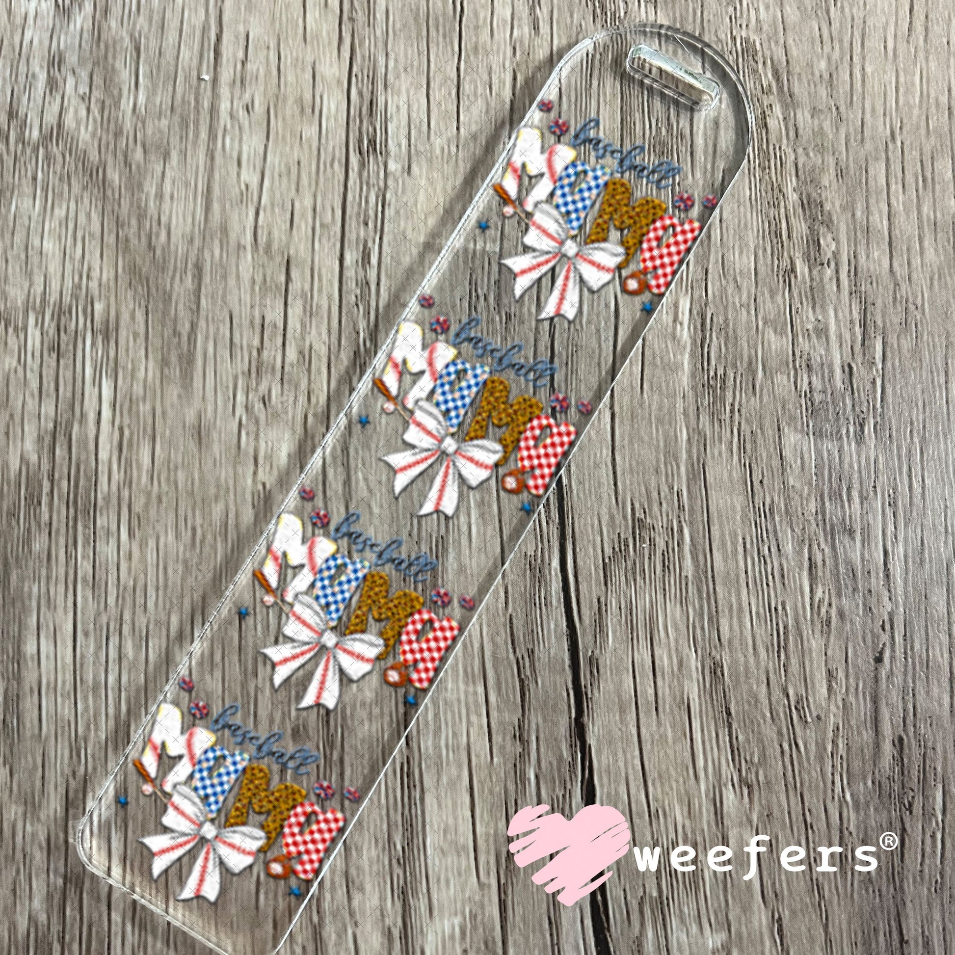 UV DTF Decal - Basball Mama Bookmark Weefers