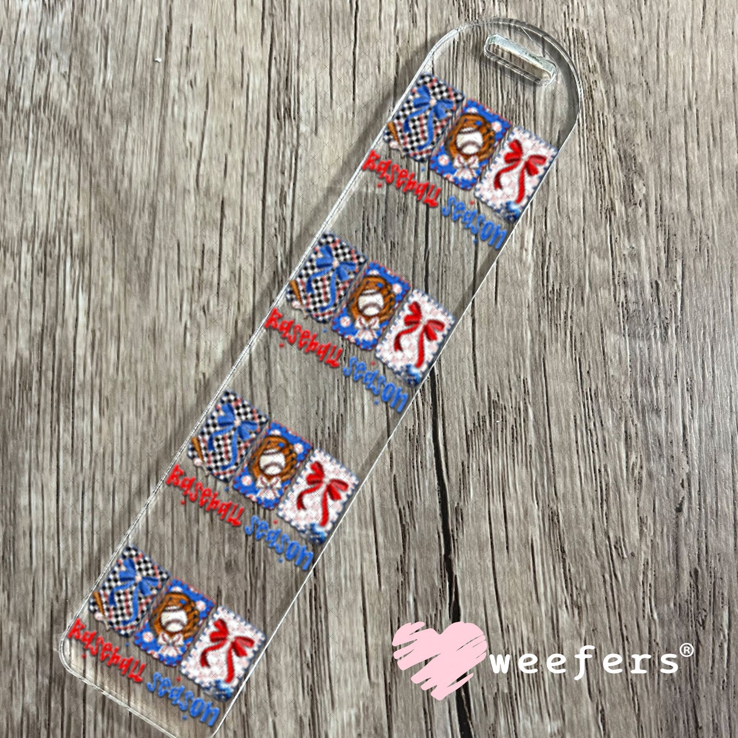 UV DTF Decal - Baseball Season Bookmark Weefers