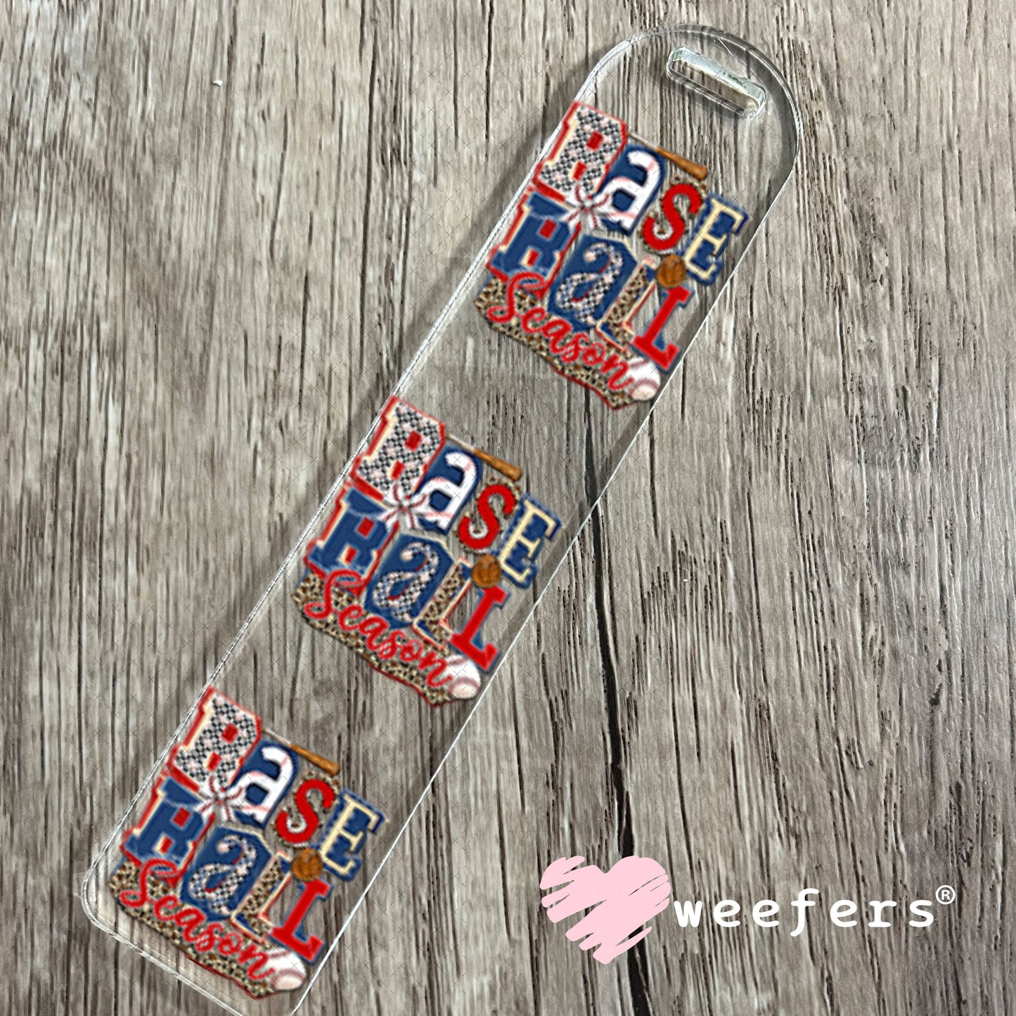 UV DTF Decal - Baseball Season Retro Bookmark Weefers