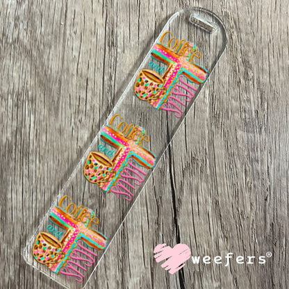 UV DTF Decal - Coffee and Jesus Bookmark Weefers