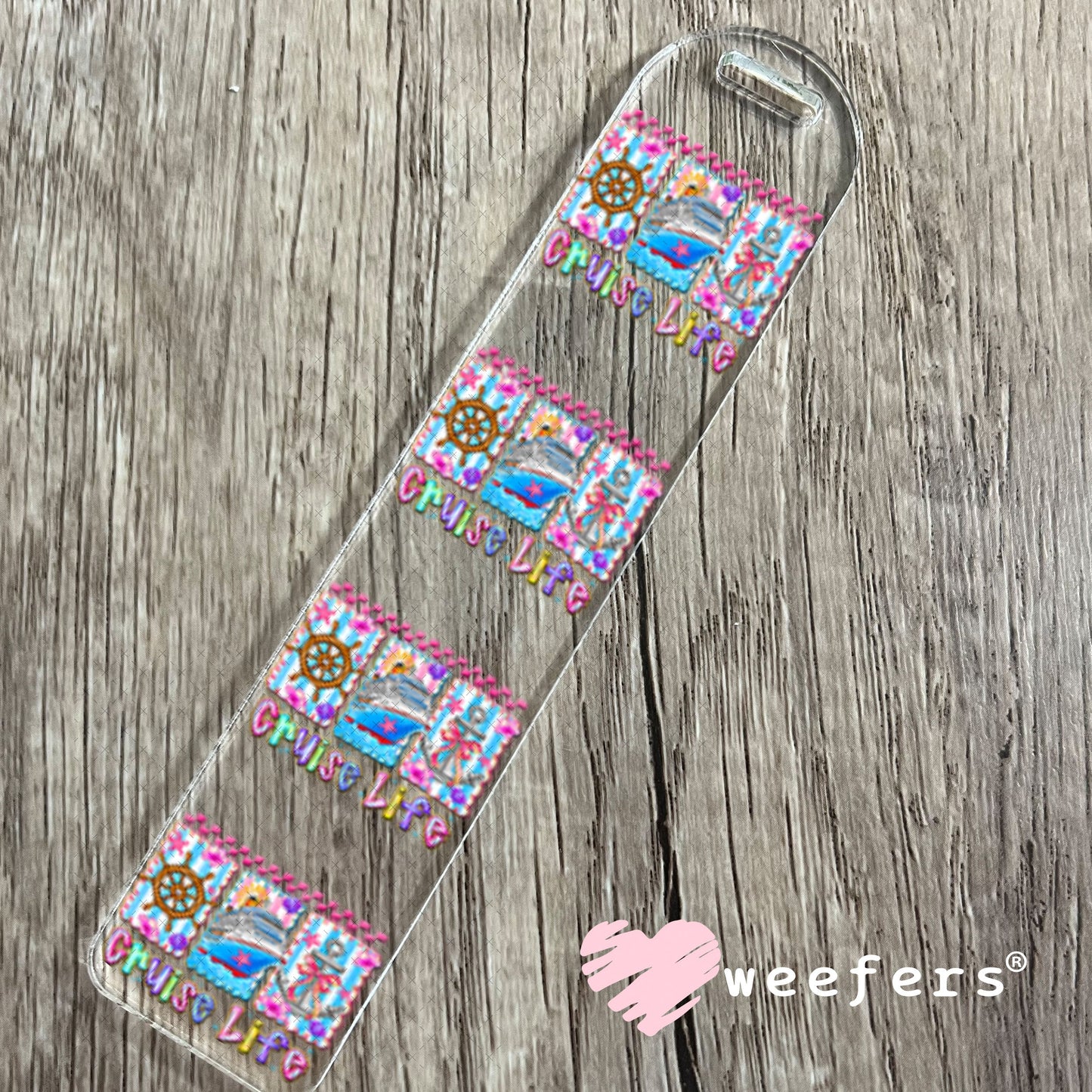 UV DTF Decal - Cruise Life Bookmark Weefers