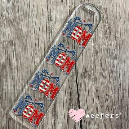 UV DTF Decal - Mom USA Bookmark Weefers