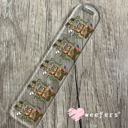 UV DTF Decal - Proud Army Mom Bookmark Weefers