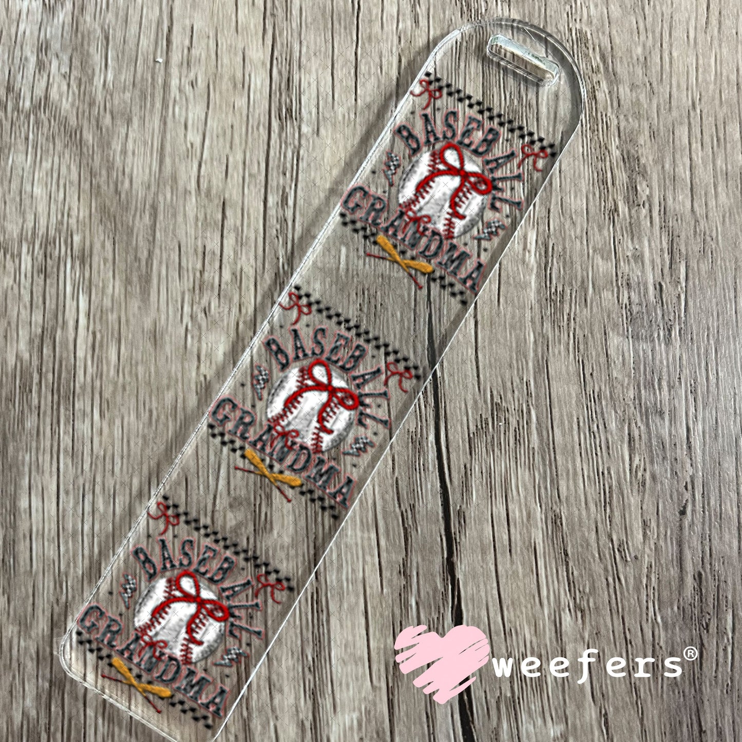 UV DTF Decal - Baseball Grandma Bookmark Weefers