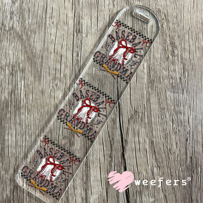 UV DTF Decal - Baseball Grandma Bookmark Weefers