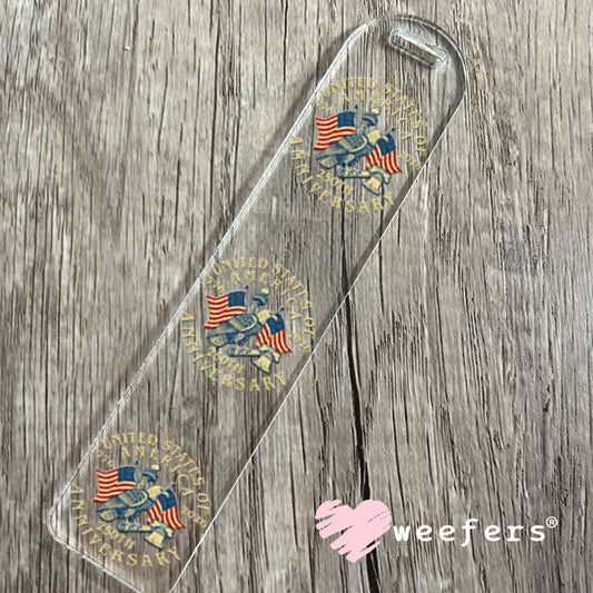 UV DTF Decal - United States of America 250th Anniversary Bookmark Weefers