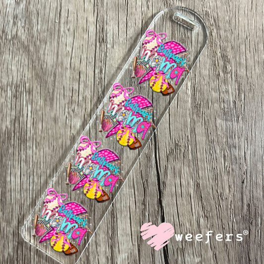 UV DTF Decal - Ballpark Mama Softball Baseball Bookmark Weefers