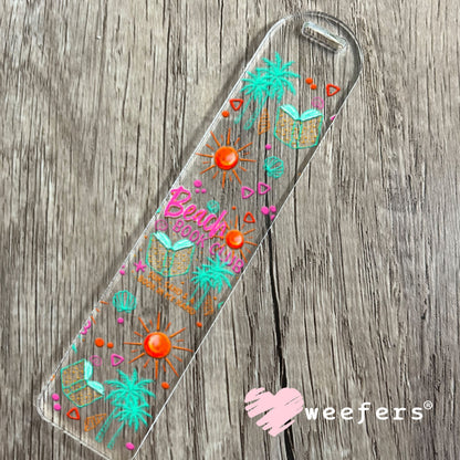 UV DTF Cup Wraps - Beach Book Club Bookmark Weefers