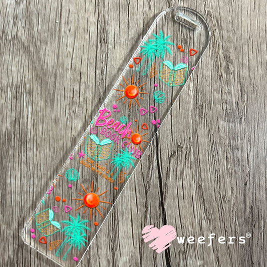 UV DTF Cup Wraps - Beach Book Club Bookmark Weefers