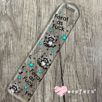 UV DTF Cup Wraps - Feral as Fu$k Bookmark Weefers