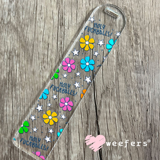UV DTF Cup Wraps - Holy Fuckballs Bookmark Weefers
