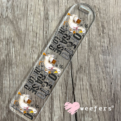 UV DTF Cup Wraps - Off to Praise the Lord Goose Bookmark Weefers