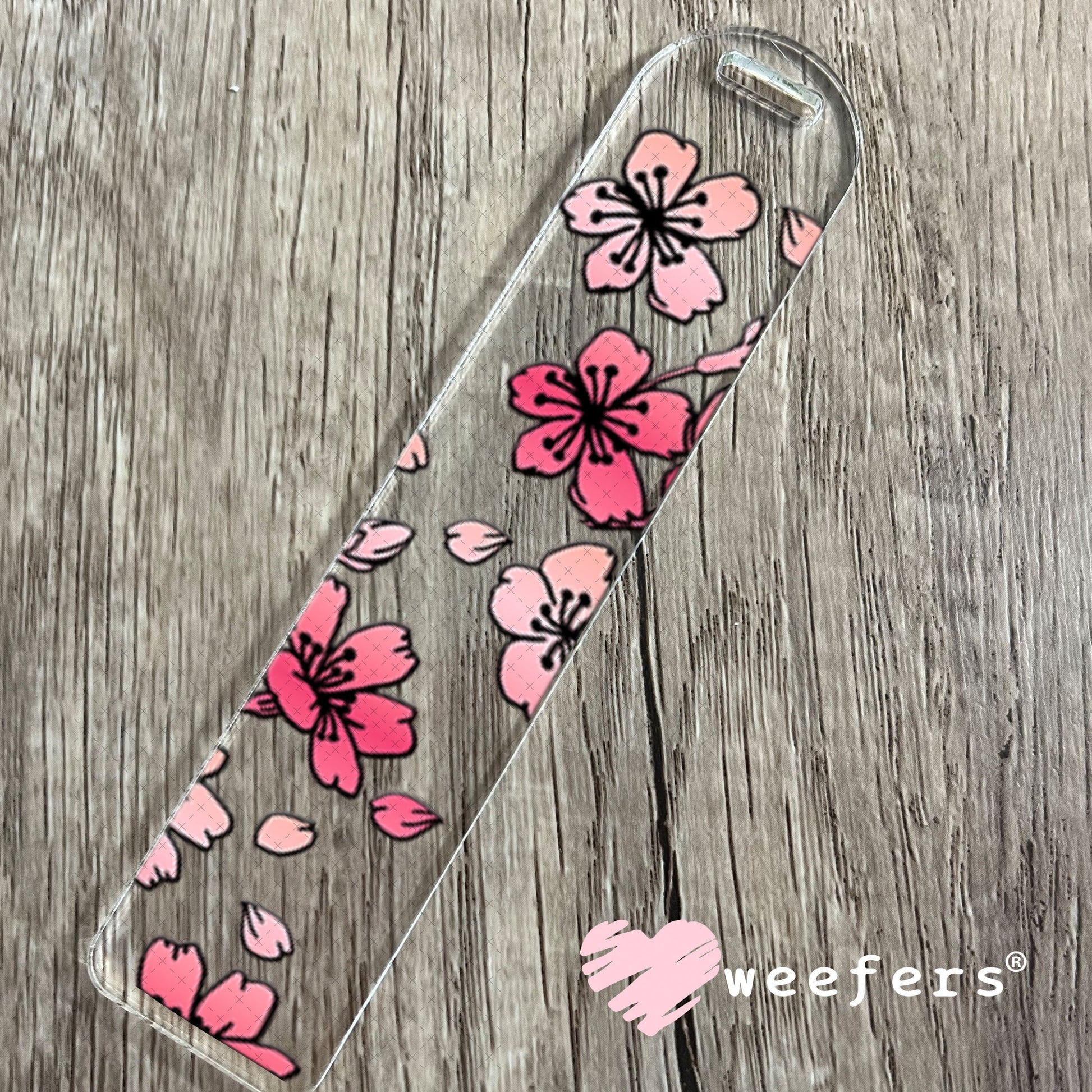 UV DTF Cup Wraps - Hisbiscus Pinks Bookmark Weefers