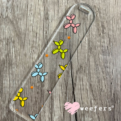 UV DTF Cup Wraps - Balloon Dog Filled Bookmark Weefers