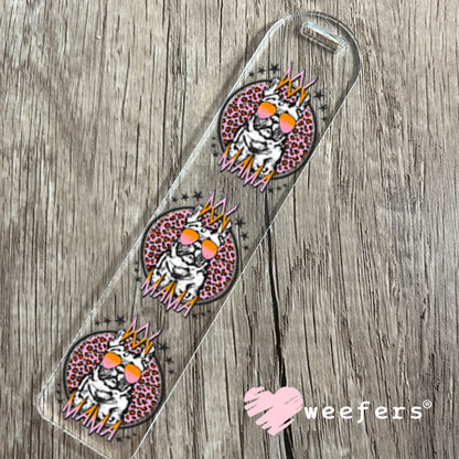 UV DTF Decal - Frenchie Dog Mama Bookmark Weefers
