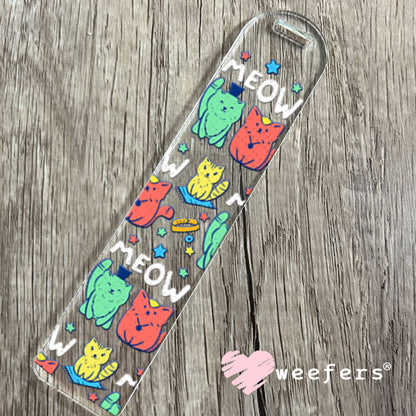UV DTF Cup Wraps - Meow Cat Friends Bookmark Weefers