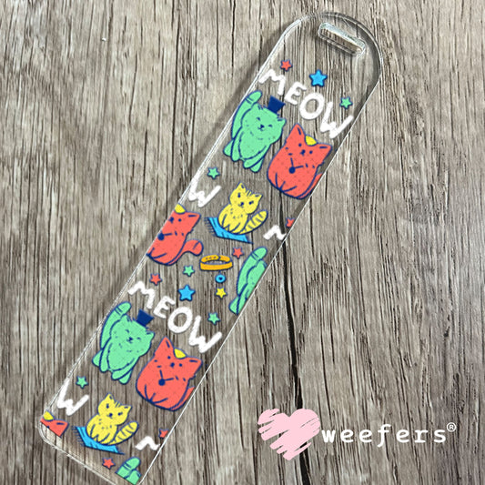 UV DTF Cup Wraps - Meow Cat Friends Bookmark Weefers
