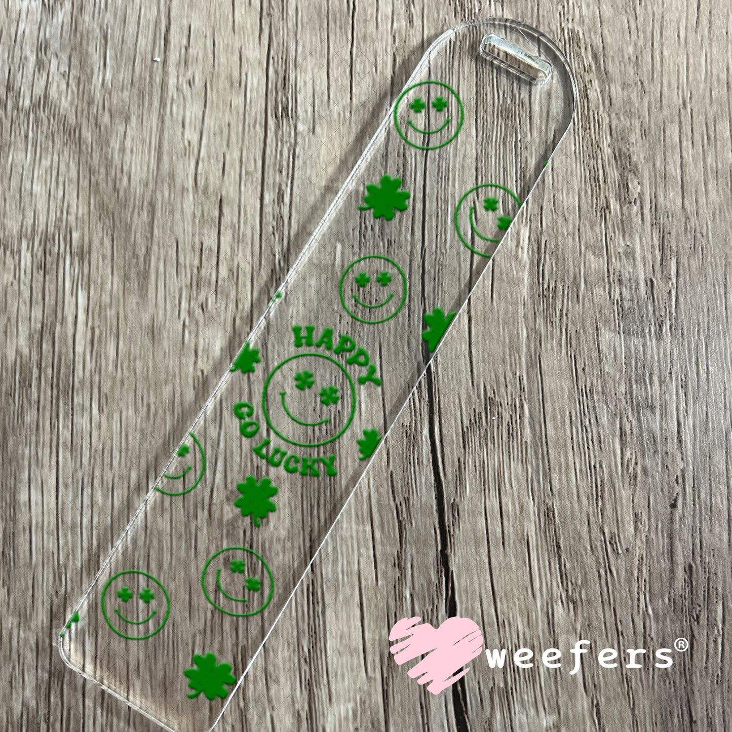 UV DTF Cup Wraps - Happy Go Luck Bookmark Weefers
