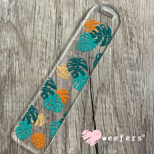 UV DTF Cup Wraps - Monstera Leaves Bookmark Weefers