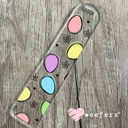 UV DTF Cup Wraps - Colorful Easter Eggs Bookmark Weefers