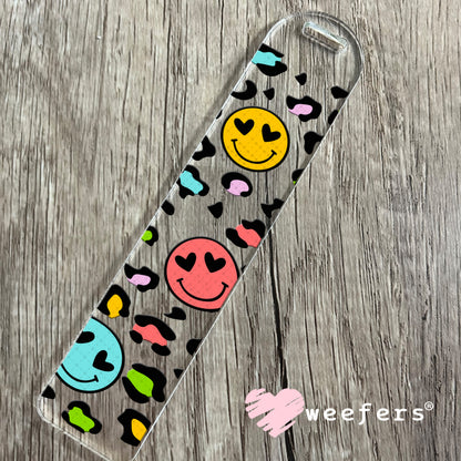 UV DTF Cup Wraps - Happy Cheetah Faces Bookmark Weefers