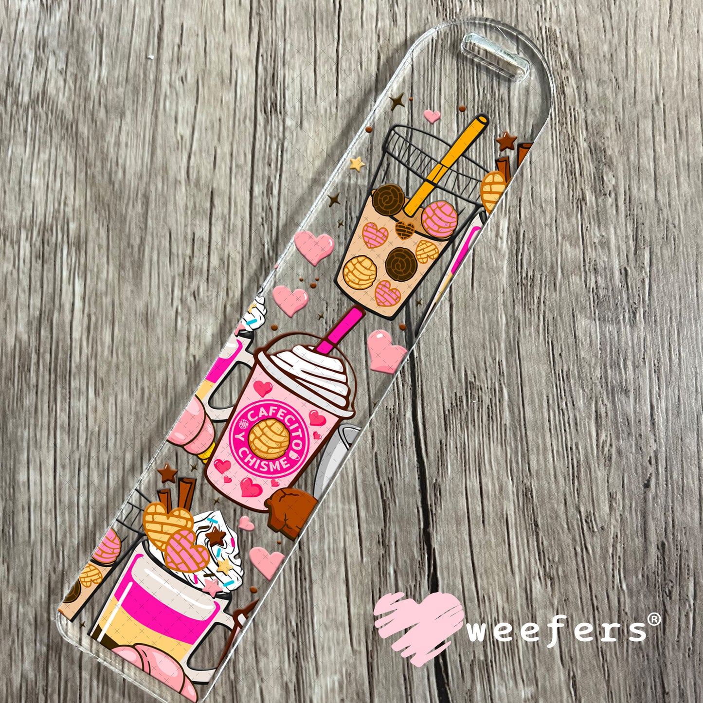UV DTF Cup Wraps - Cafecito Bookmark Weefers