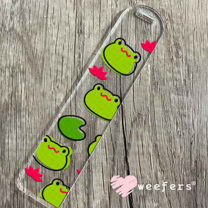 UV DTF Cup Wraps - Frog Heads Bookmark Weefers