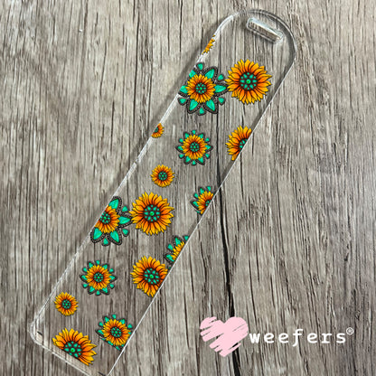 UV DTF Cup Wraps - Western Sunflowers Bookmark Weefers