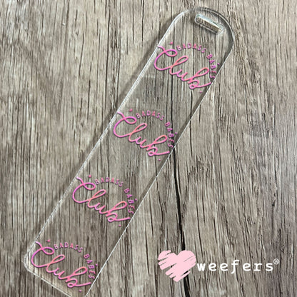 UV DTF Decal - Badass Babes Club Bookmark Weefers
