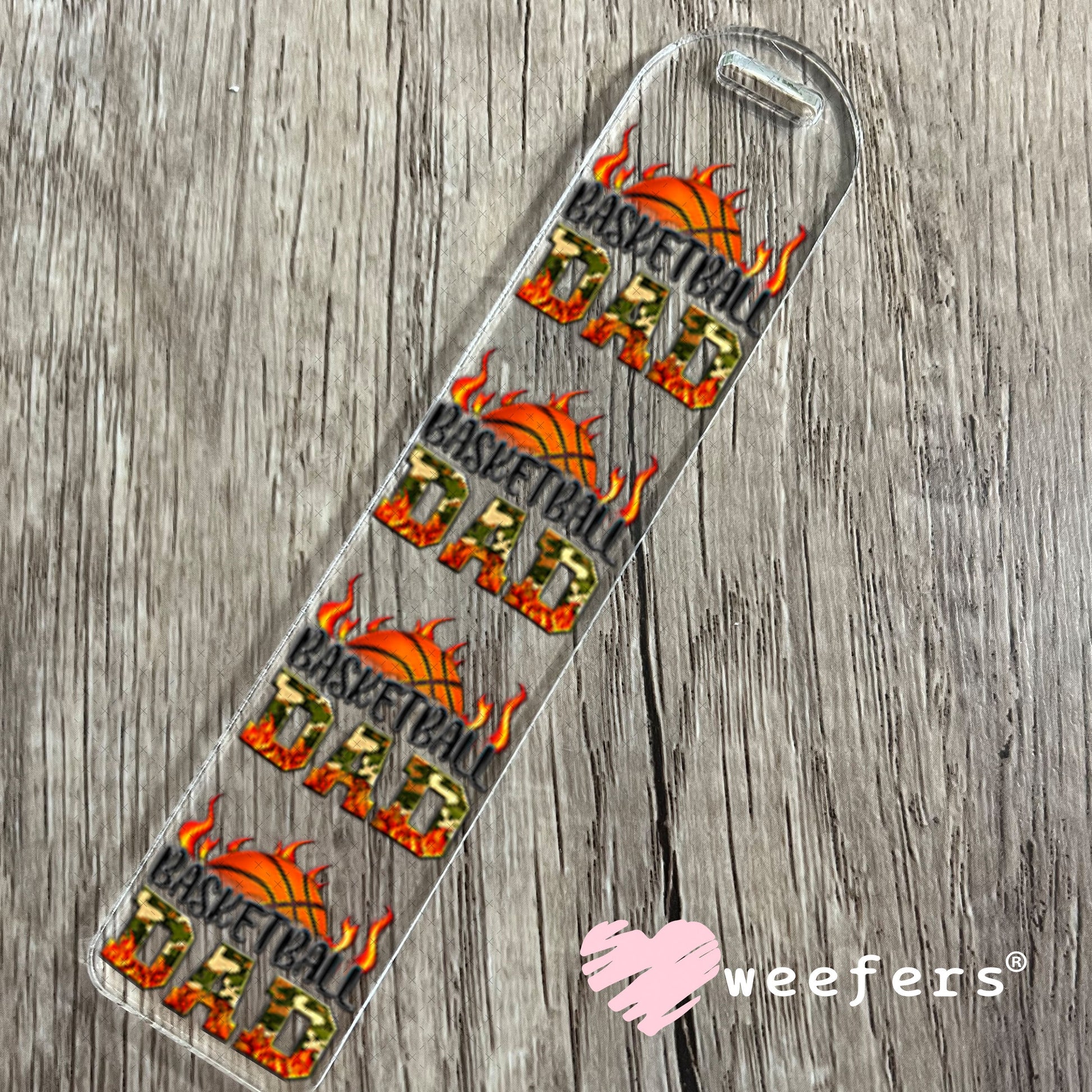 UV DTF Decal - Basketball Dad Bookmark Weefers
