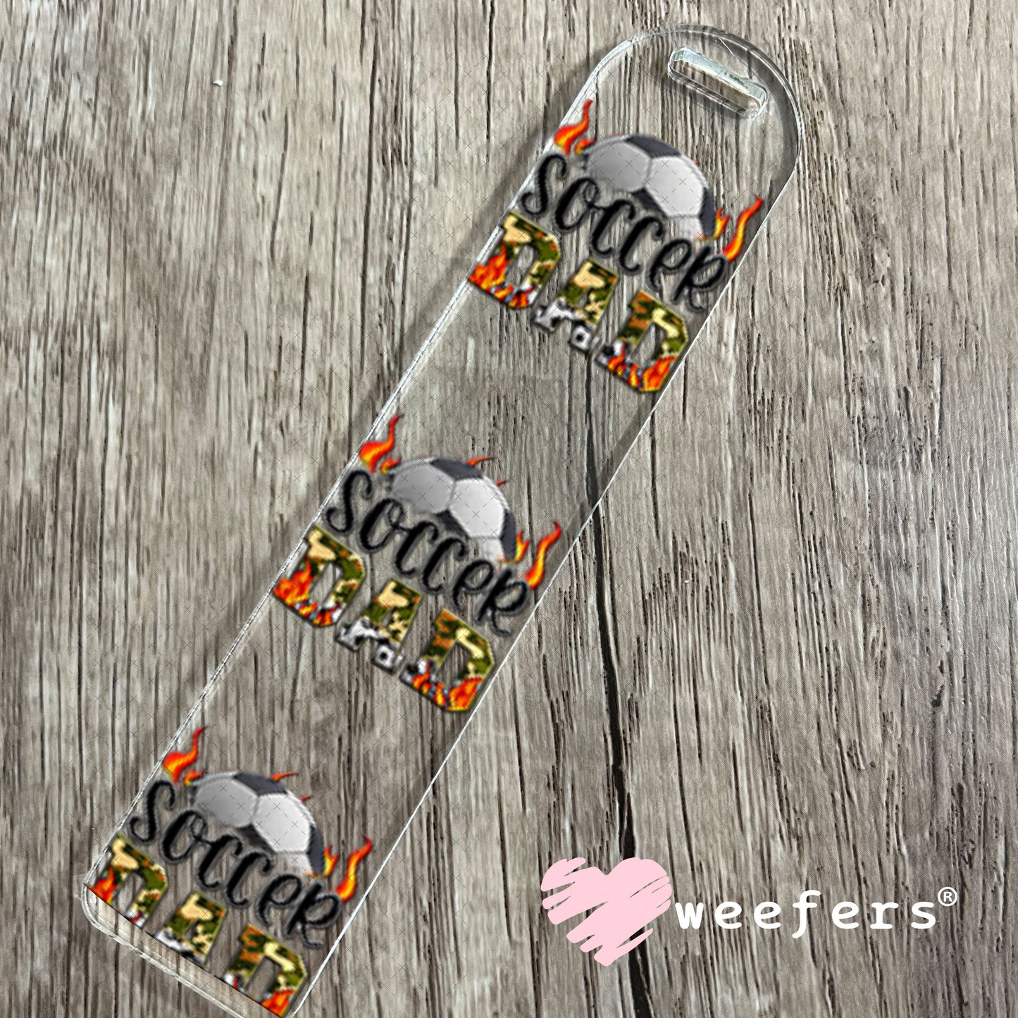UV DTF Decal - Soccer Dad Bookmark Weefers