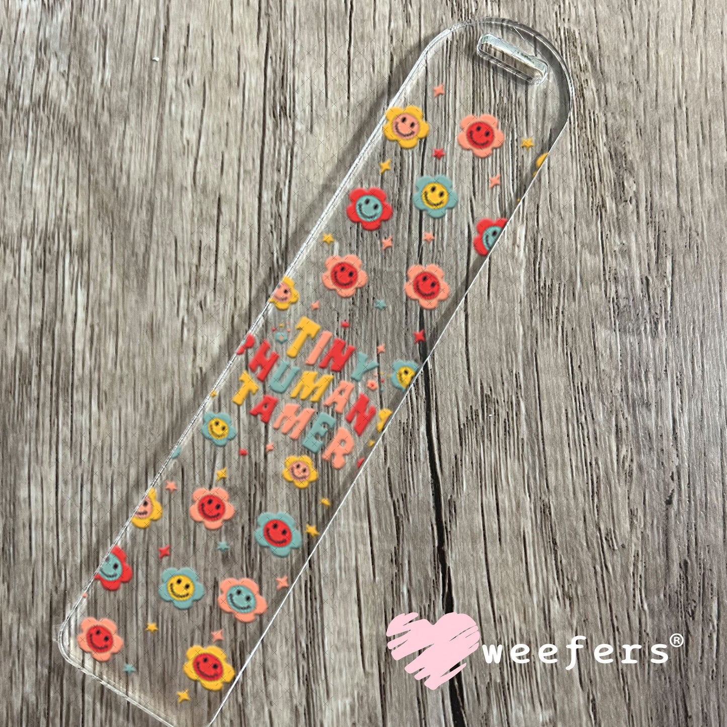 UV DTF Cup Wraps - Tiny Human Tamer Bookmark Weefers