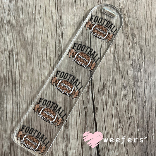 Football Season UV DTF Bookmark Decal