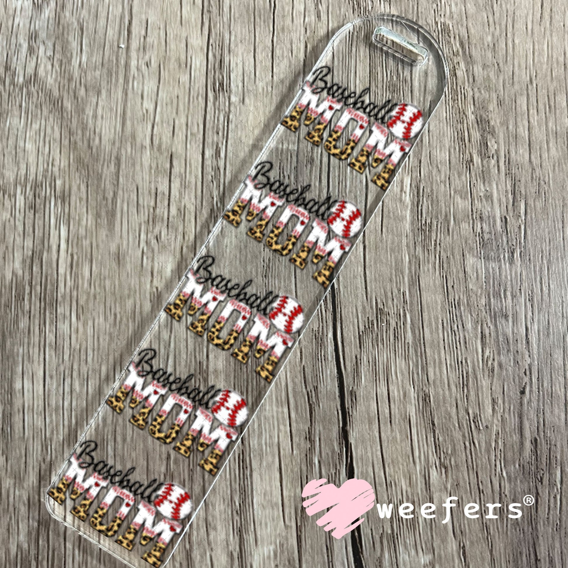 UV DTF Decal - Baseball Mom Bookmark Weefers