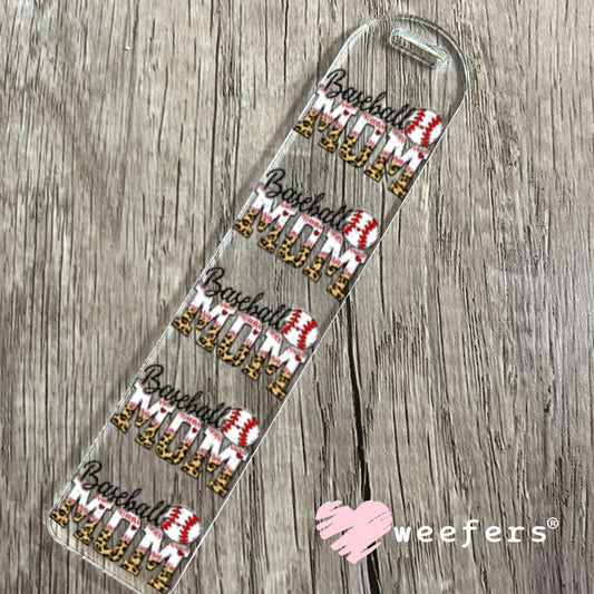 UV DTF Decal - Baseball Mom Bookmark Weefers