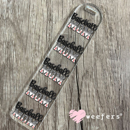 UV DTF Decal - Baseball Mom Bookmark Weefers