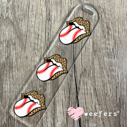 UV DTF Decal - Cheetah Print Tongue Bookmark Weefers