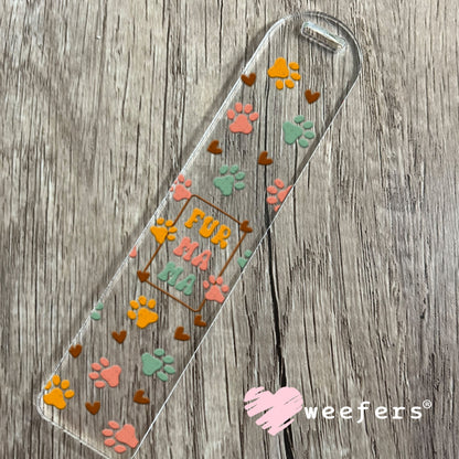 UV DTF Cup Wraps - Fur Mama Bookmark Weefers