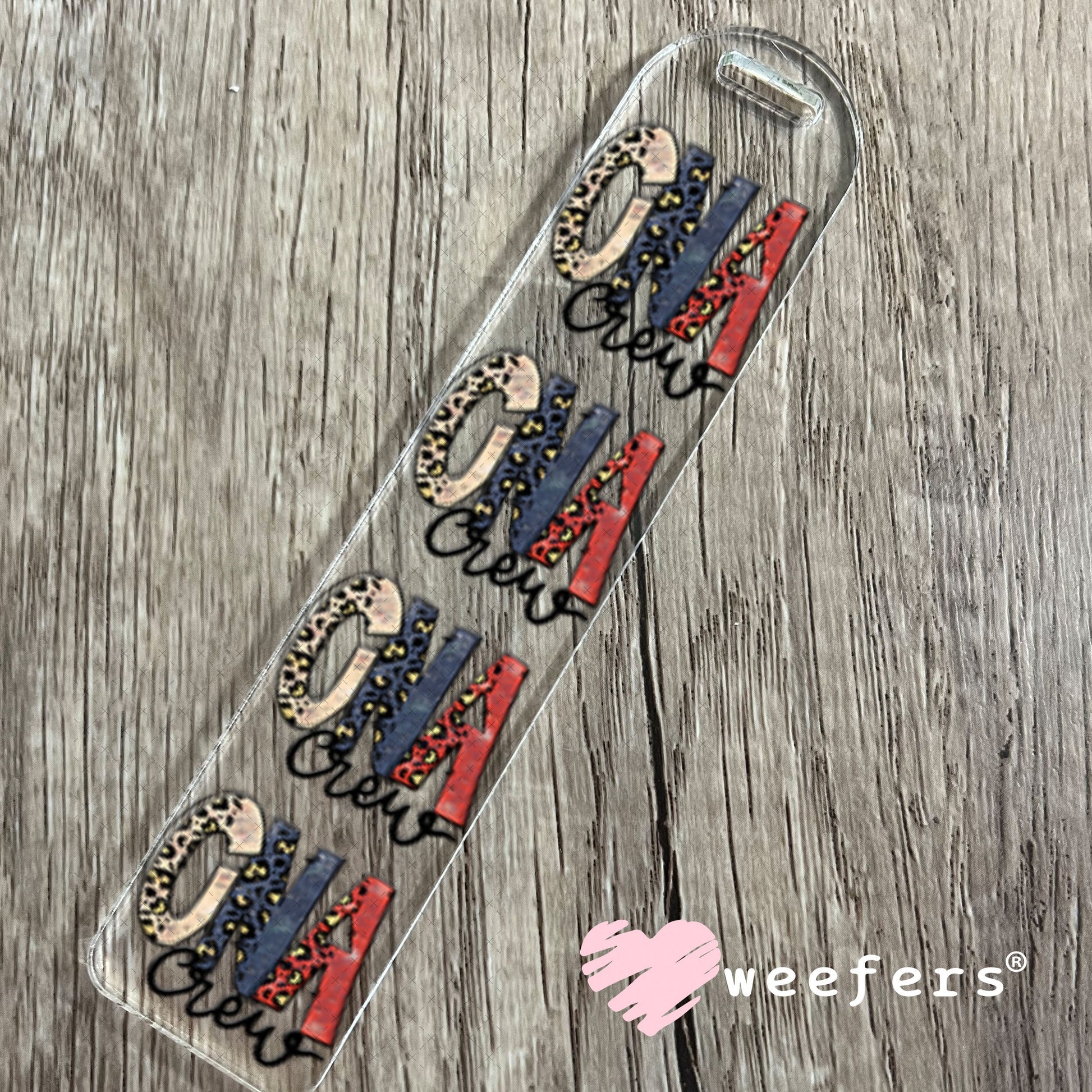 UV DTF Decal - CNA Crew Bookmark Weefers