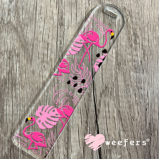 UV DTF Cup Wraps - Flamingos Bookmark Weefers