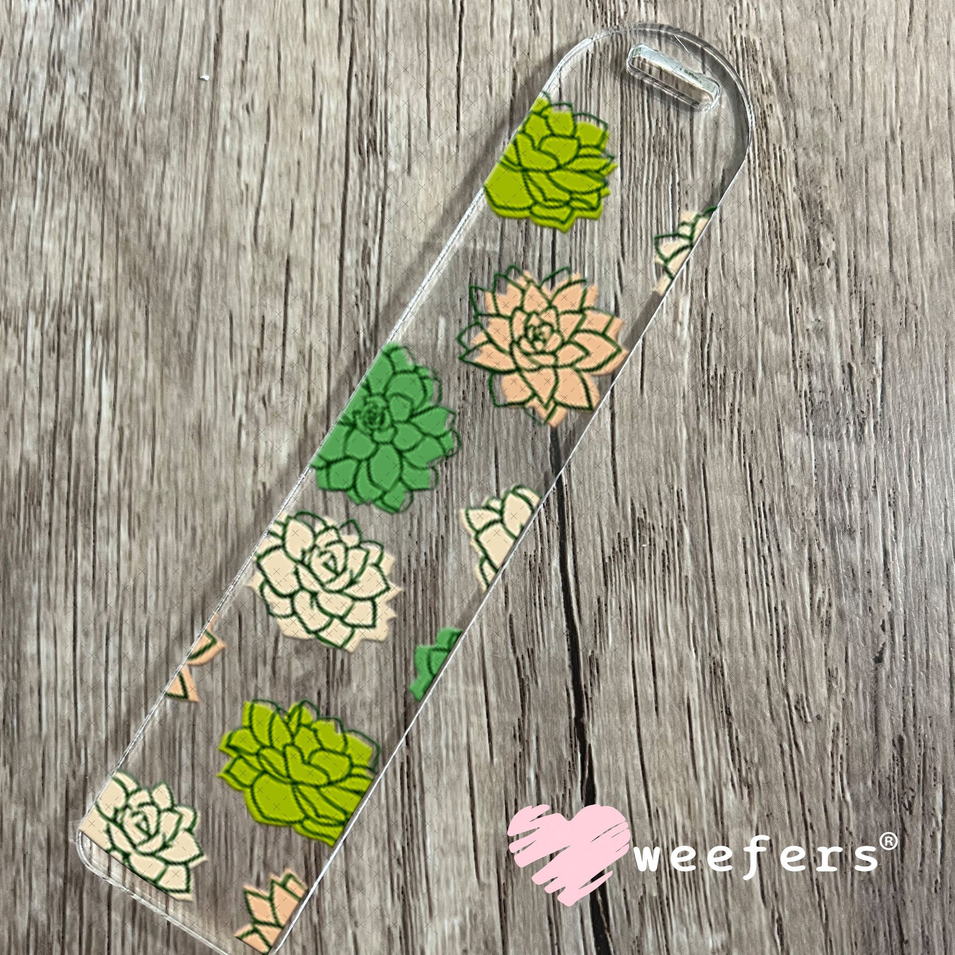 UV DTF Cup Wraps - Succulents Bookmark Weefers