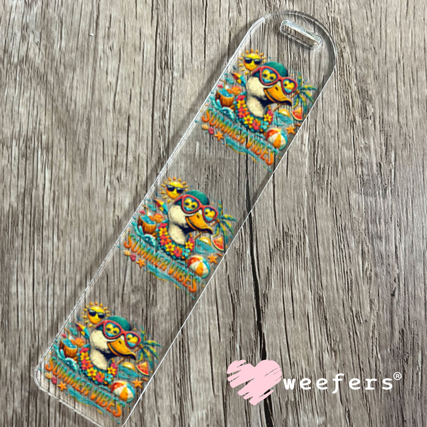 UV DTF Decal - Summer Vibes Duck Bookmark Weefers