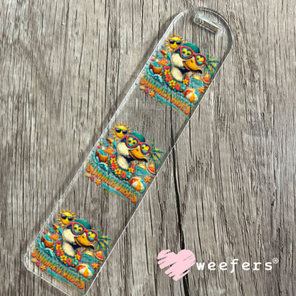 UV DTF Decal - Summer Vibes Duck Bookmark Weefers